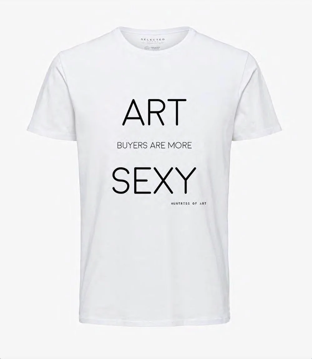 Camiseta ART BUYERS ARE MORE SEXY