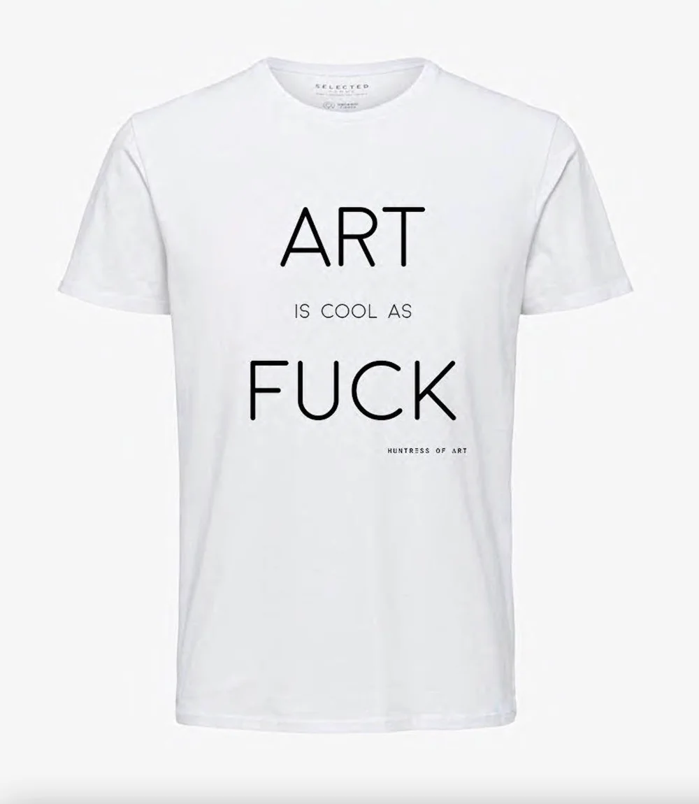 Camiseta ART IS COOL AS FUCK