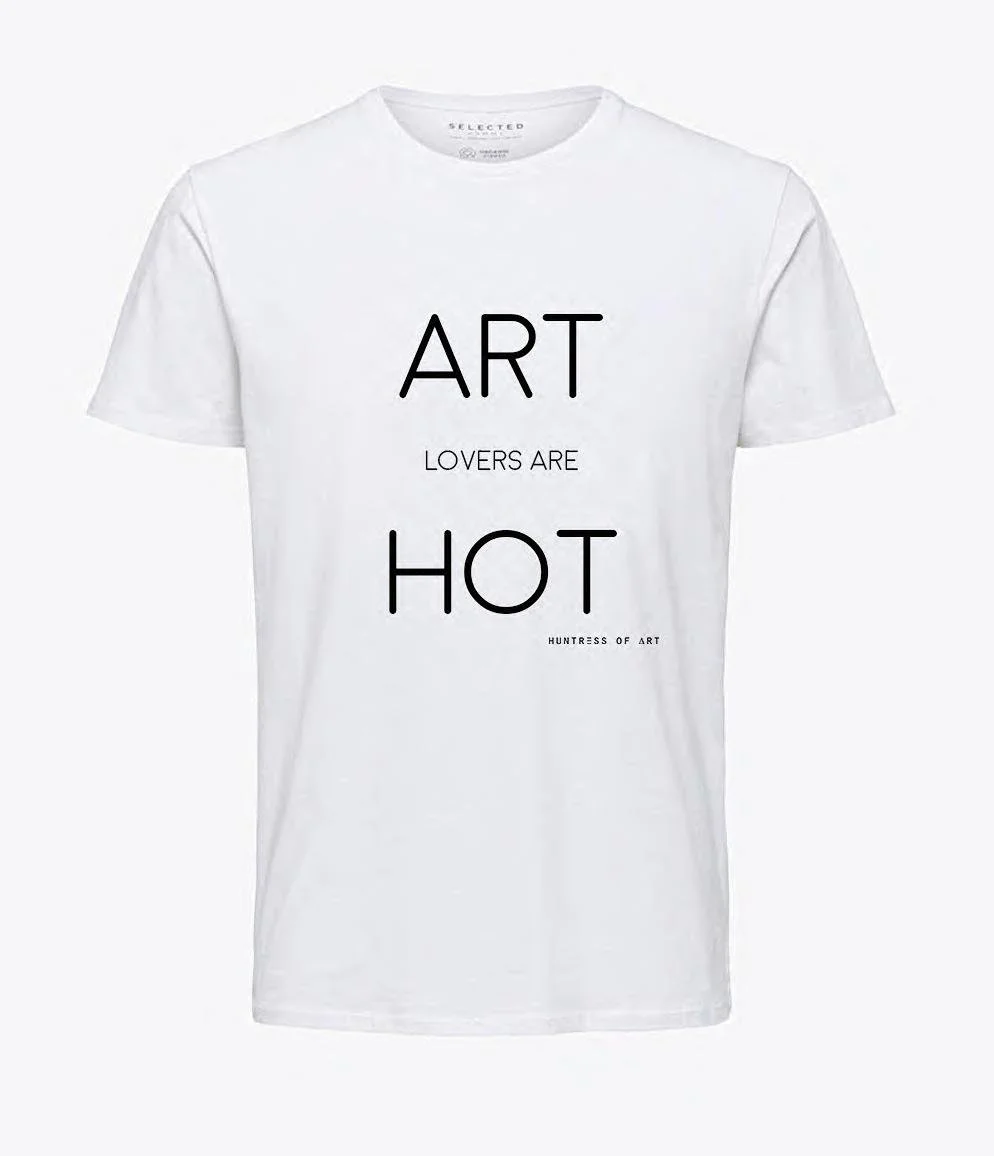 Camiseta ART LOVERS ARE HOT